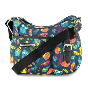 Brand New Lily Bloom Kathryn Hobo Multicoloured Bag- Flock Together Pattern